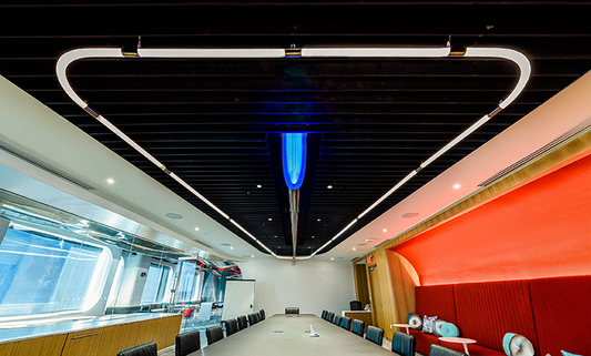 Boeing Meeting Room Rail Light Design
